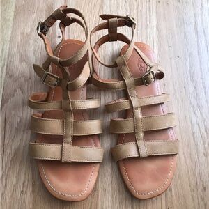 UGG gladiator tan leather sandals
